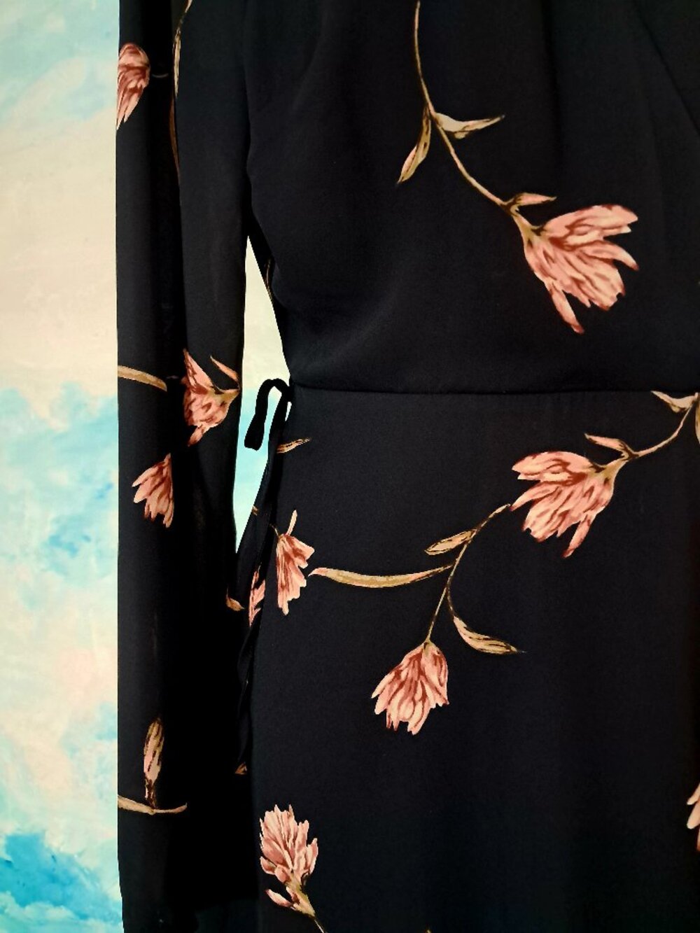 Lush size M kimono-style wrap dress, beautiful condition